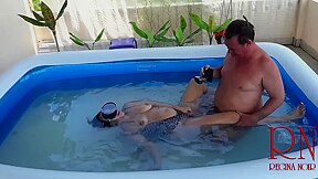 Breath Pause Underwater. Domination Rough Sex. Nudist Regina Noir Swimming Sucks And Fucks In The Swimming Pool. C3 - Teaser Video