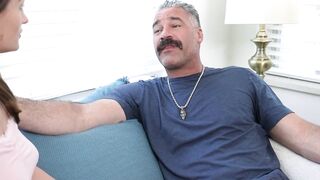 Busty Step-Daughter's Deepthroat Blow Job - Taboo Roleplay