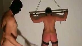 French sub Louise thrashed by Hubby