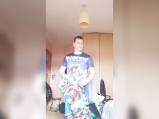 LongJohn0Hara changing from his street wear into his beach get up for a day on the beach with ally