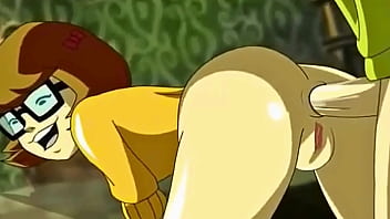 Velma &amp_ Shaggy Rough Anal Creampie - Cartoon Porn Parody