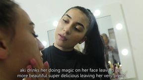 behind the scenes. sabrina miller, yessica bunny, gemma leone + pissing. ltp088
