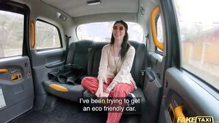 Fake Taxi Hippy women gets a long cock deep in her