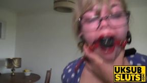 Chubby British babe Madison Stuart gets dominated and rammed