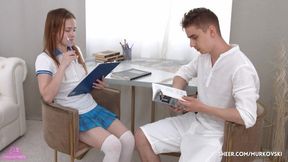 We Tried To Study, But Sex Turned Out To Be More Interesting - Arty Cheys And Nicole Murkovski