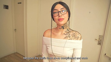 Real estate agent LATINA gets fucked by her client, BIG ASS. Aradia Hellx and DaniClark