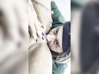 POV: Large Rasta Sexy Oral
