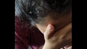 Entramos a una casa y le ped&iacute_ que me lo mamara y se trago mi leche