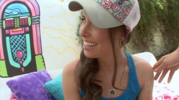 Brunette Cuties Casey Calvert and Adrianna Luna Share His Dick