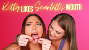 Kitty Likes Scarlett's Mouth (wmv)