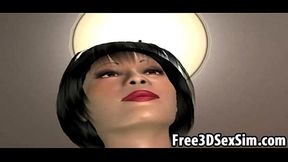 Busty 3D Cartoon Babe Gets Fucked Deep & Hard For Hardcore Pleasure