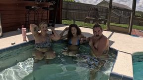 Hot Tub Smoking and Coughing 4k