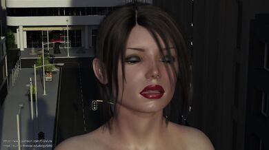 Giantess in the city. Free version