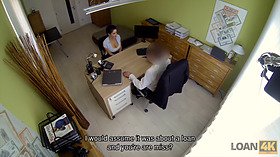 Loan4k. agent offers Alex Black porno to get her loan and...