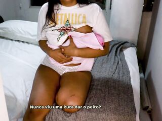 My step Brother's Friend saw me Breastfeeding and asked me to Breastfeed him too