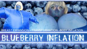 Blueberry Chewing Gum Body Inflation