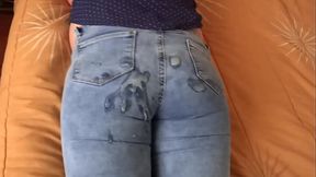 Stepson'_s friends are happy cumming on my ass, pussy and tits, I love their hard cocks