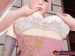 Asako Elf Pink Sex toy CG Anime - Large Titties Massage Groans, Taut Cunt Toy and Twat Licking Squirt