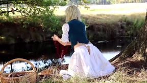 Pretty Laundress Eva Seduces by Shaking Her Butt and Gets Punished for It