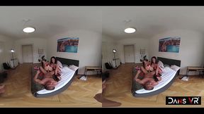 Horny Cheerleaders Serina &amp_ Katarina Surrender To Matt'_s Huge Cock!