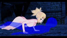 Dr Stone Hentai - Kohaku Boobjob and Handjob - Japanese Asian Manga Anime Game Porn