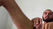 Skinny guy has a dick so big he can put it inside his own ass – Part 3