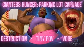 Giantess Hunger: Parking Lot Carnage