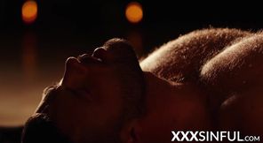 Passionate lady slowly fucked until a juicy cum blast