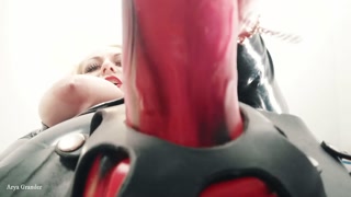 Home Solo video selfie with strapon pov. Femdom strap-on dirty talk humiliation