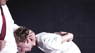 RiotGrl.com  Kinky Older Man Dominates Younger Boy inIFTy Anal Sex