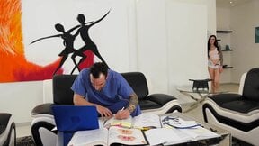 Inked chick Marley Brinx gets fucked by her stepbrother