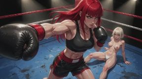 Mixed Boxing Stories #10: Crimson Hime's Strip Ring Confession