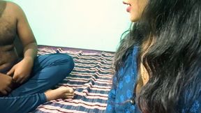 Hot Indian cute mallu stepsister massage  my cock Tamil Audio