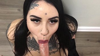 FORKED TONGUE FACEFUCK! POV