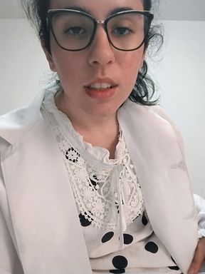 Young nurse masturbating