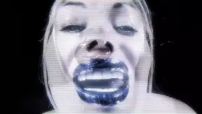 The Power of My Kiss: Seductive Blue Tongue Strokes & Dominating Command
