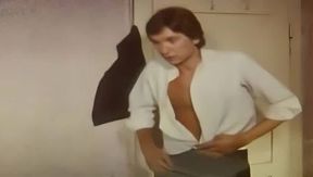 Deutscher Vintage-Stil: Behaarter Amateur-Retro