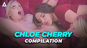 GIRLSWAY - PETITE BLONDE CHLOE CHERRY COMPILATION! ANAL, FINGERING, SCISSORING, THREESOME, AND MORE!