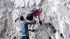 Anita Ribeiro: Anita's Rock Climbing Turns Into Rock-hard Action with Kevin White