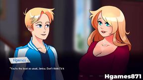 Busty Anime Girls Seduce in Life in Woodchester – Hentai Game Adventure