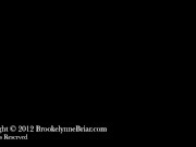 Brookelynne Briar Fucks Her Tight Pussy With A Dildo