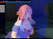 [CM3D2] - Yuno Gasai Masochist Sex Request