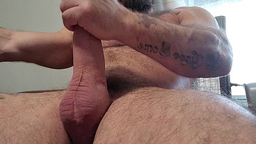 stroking session