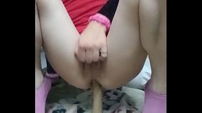 Linda jovencita Caliente 9 - Penetrada por el Culo - Masturbacion Anal Jovencita - LadyBoy - Joven Mariquita Caliente - RubyQueen