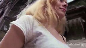 Excited Central Euro Girls Enjoying Passionate Massage from Japanese Boys 1