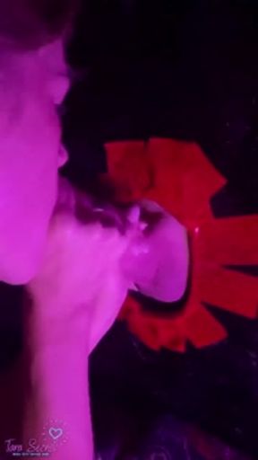 Tara Secret GloryMobil - Real Stranger paying me lot of money to Cum in my Mouth - WITH SUBTITLES