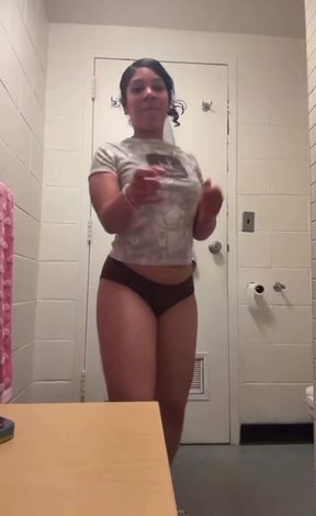 Teen amateur solo fun