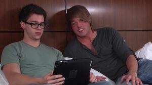 Str8 To Gay - Hard ramming together with athletic Will Braun alongside Morgan Shades