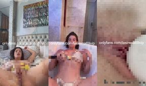 Slutty LaSirena69 Enjoys Pussy Rubbing And Vibrator Masturbation