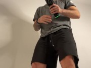 Macrophilia - trainer shrinks you and makes you fatter